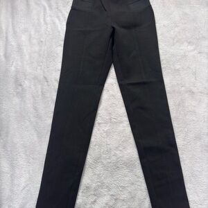 Black High Waist Career Pants Slim‎ Fit Stretch